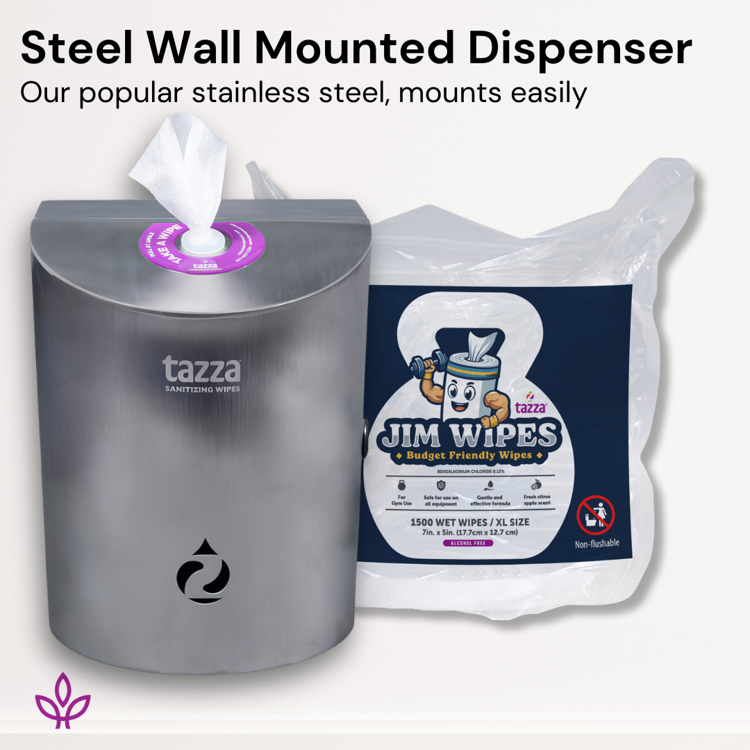 YMCA - 4 x 1500 Count (Total 6,000) Gym Equip Wipes Value Priced