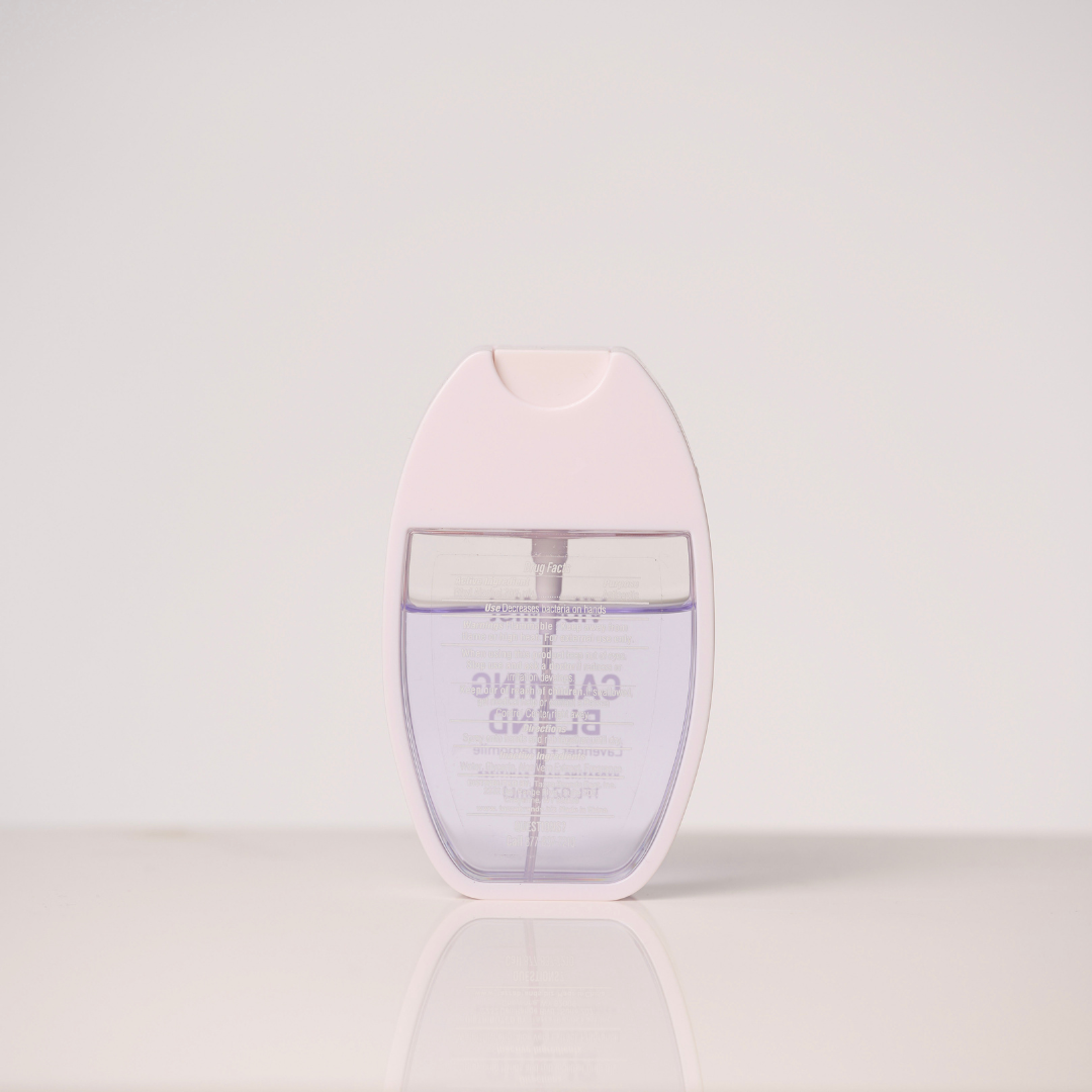 Tazza VibeMist Calming Blend Hand Sanitizing Spray - Lavender + Chamomile - Case of 200