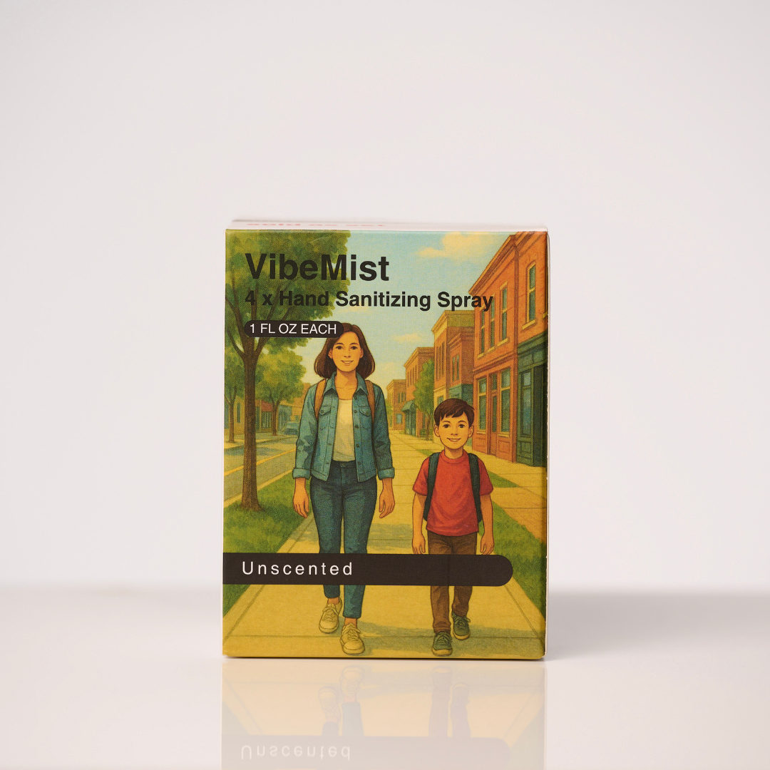Tazza VibeMist Hand Sanitizing Spray - Unscented - Case of 200