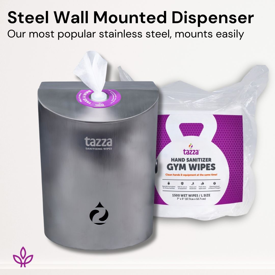 YMCA - 4 x 1500 Count (Total 6,000) Gym Wipes Value Priced