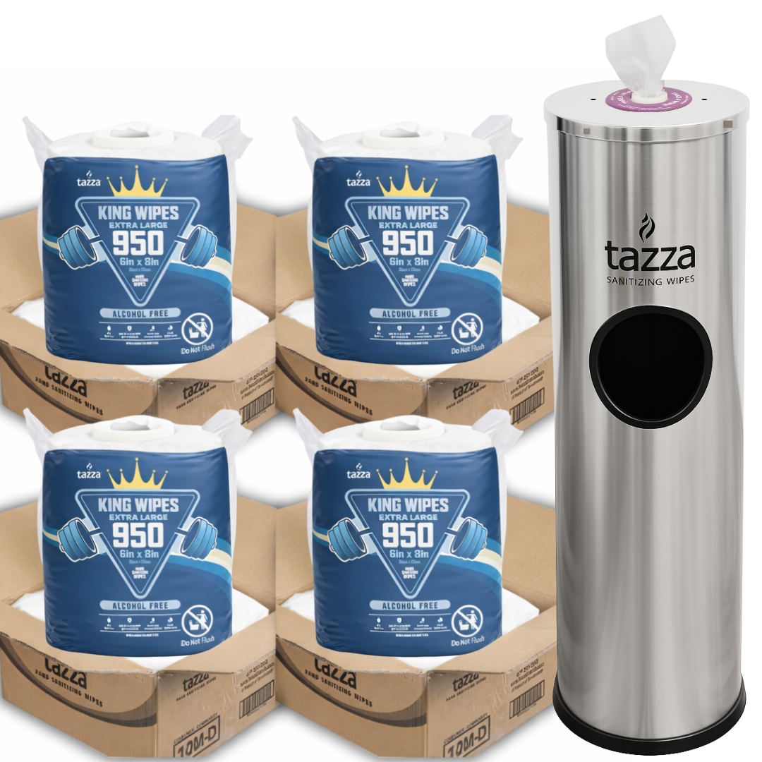 BUNDLE 4 x cases & Floor Dispenser