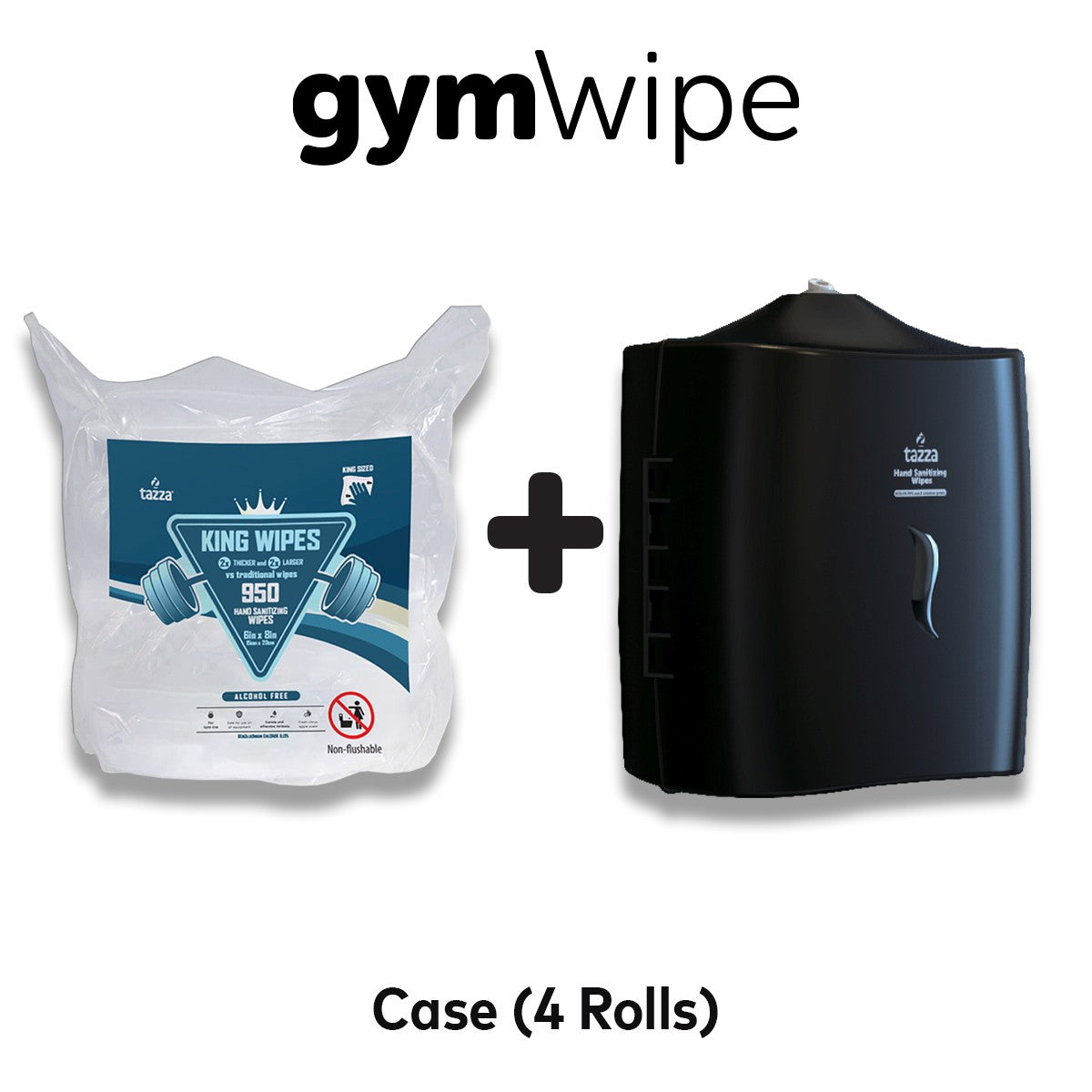 Our Best Wipes (w/ Black Wall Dispenser)- perfect for premium facilities (3800 wipes)