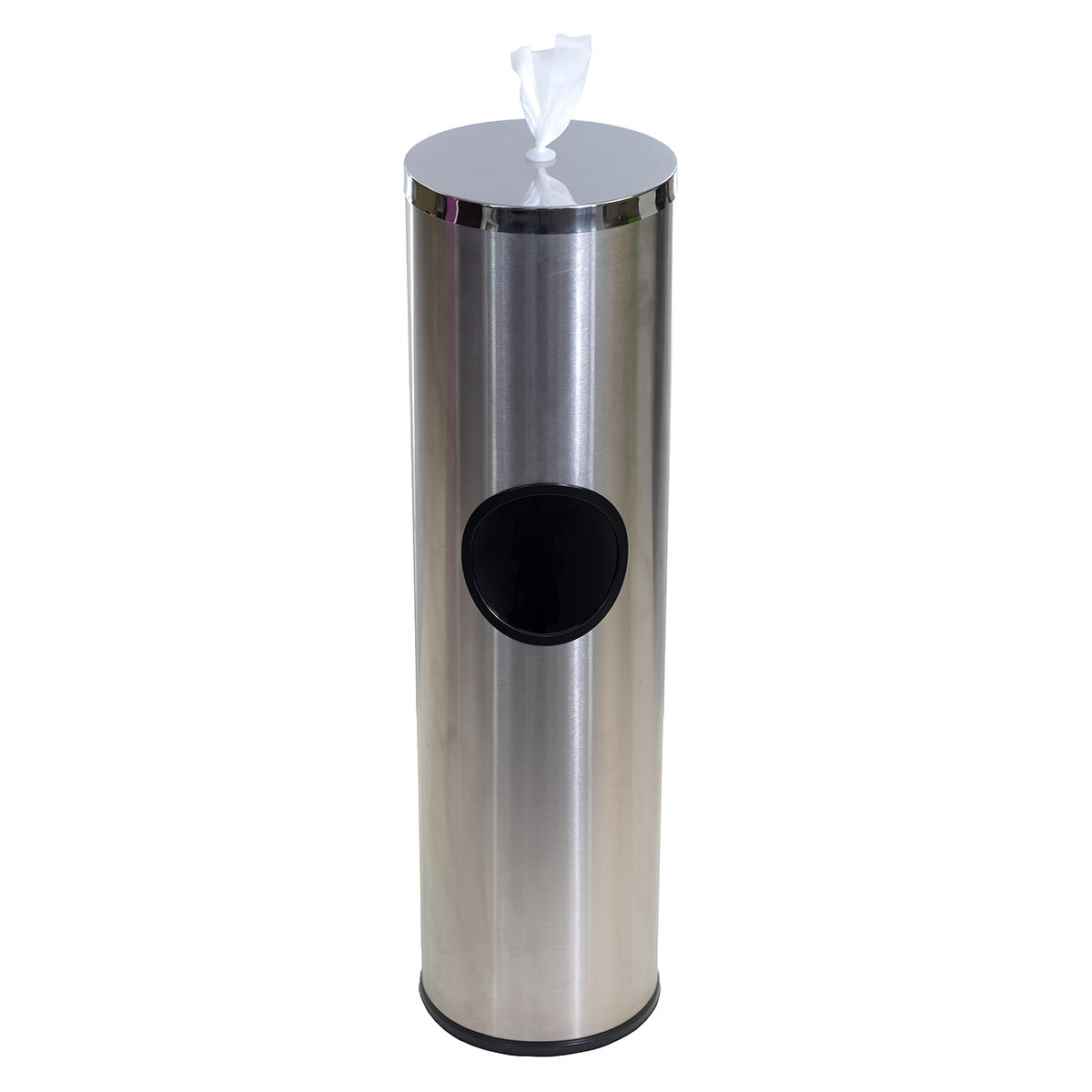 Flex Cylinder Stainless Steel Wipe Dispenser