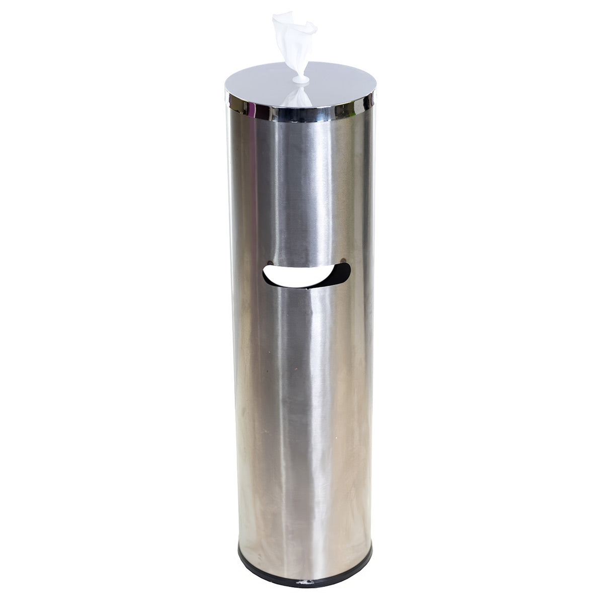 Flex Cylinder Stainless Steel Wipe Dispenser