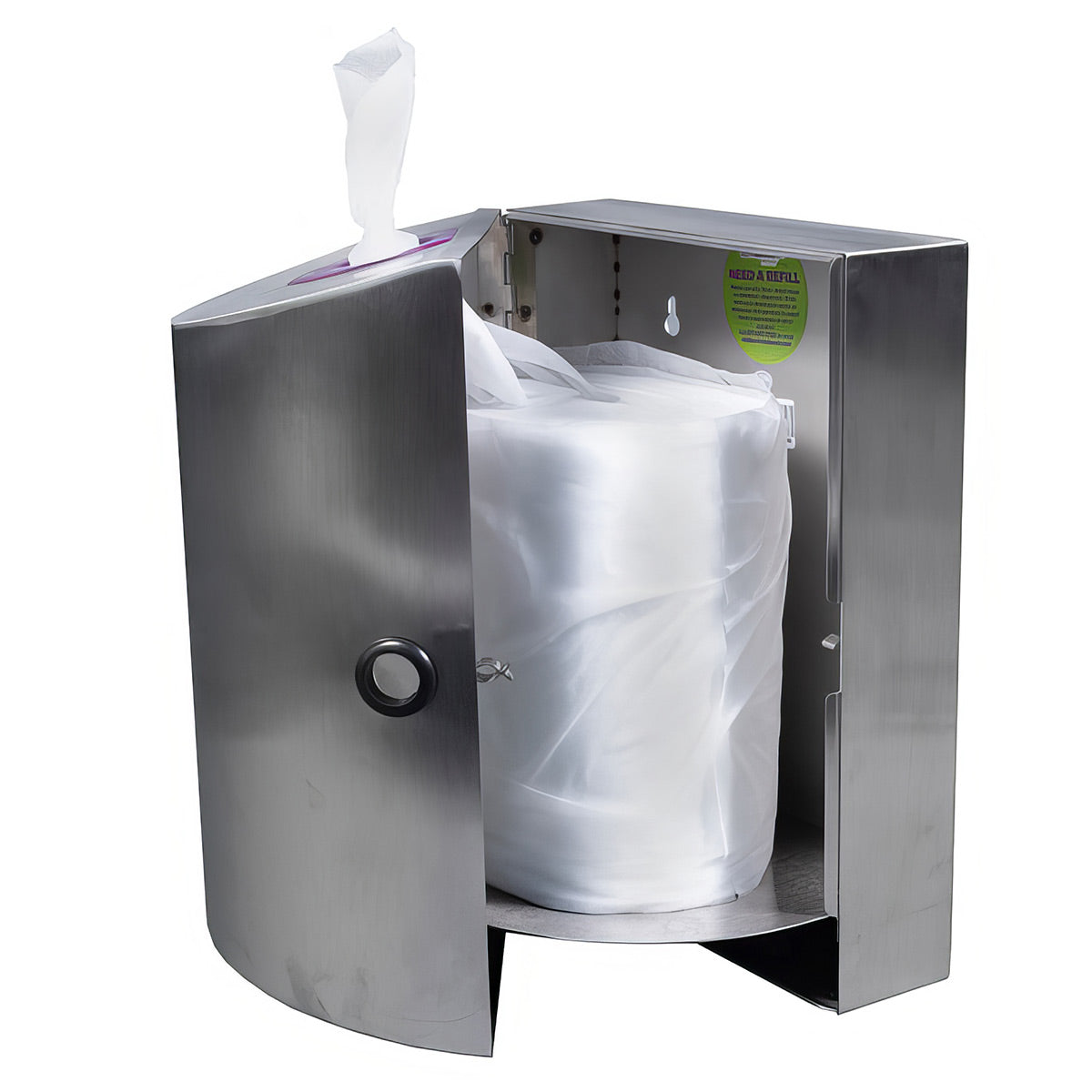Bundle: 4 x 1500 Count and Wall Dispenser - Steel