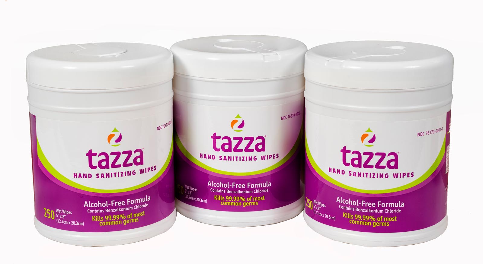 250ct Alcohol-Free Wipe Tub 24 Pack