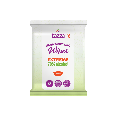 20ct Alcohol Flowpack Wipes 12 Pack