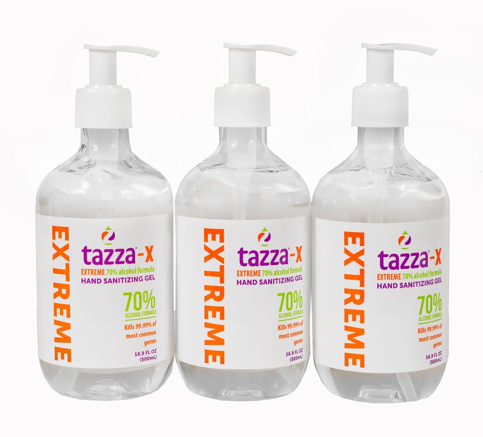 16.9oz Alcohol Gel Bottles 6 Pack