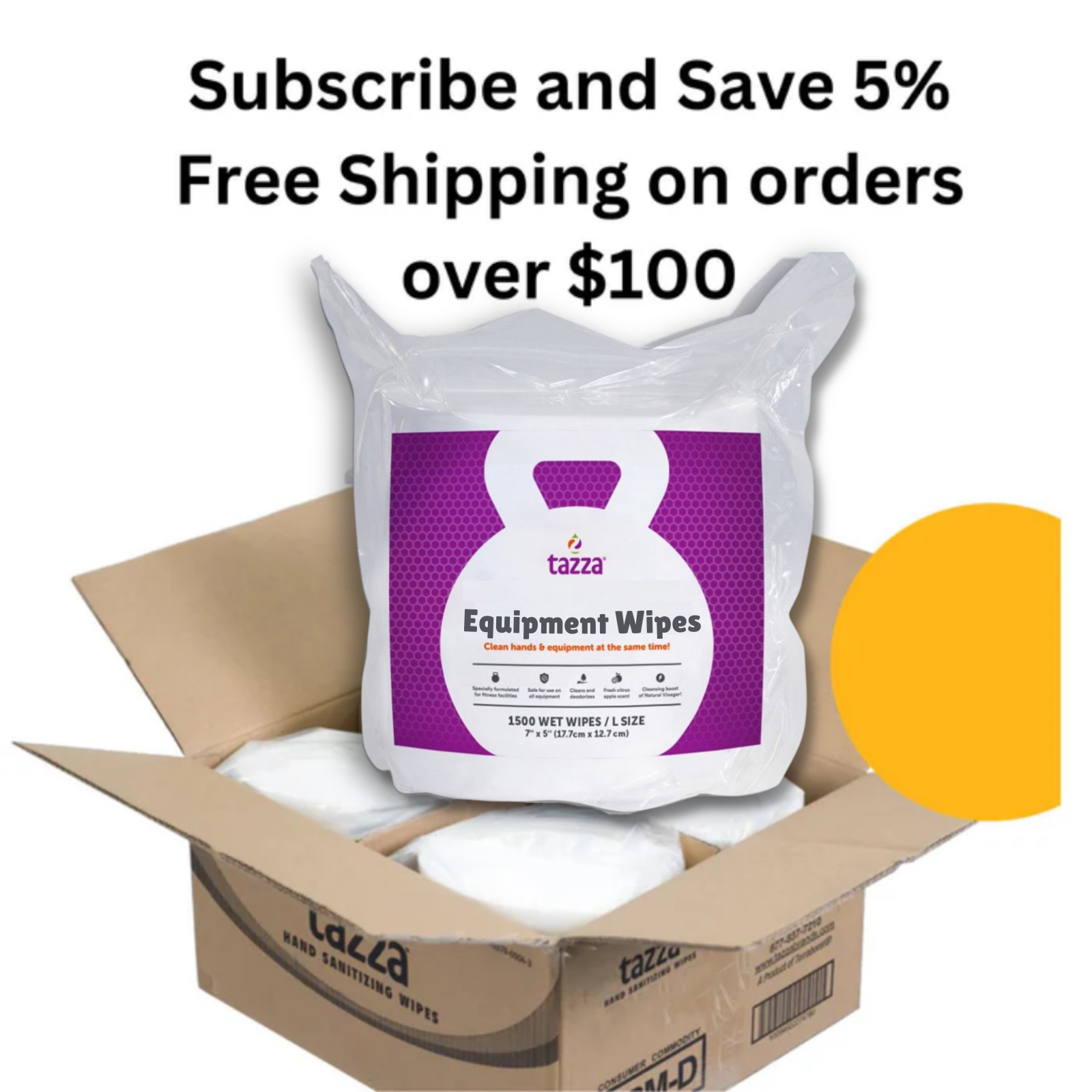 Bundle: 16 x 1500 Count and Floor Dispenser