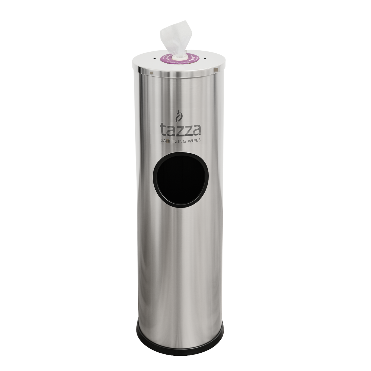 Flex Cylinder Stainless Steel Wipe Dispenser