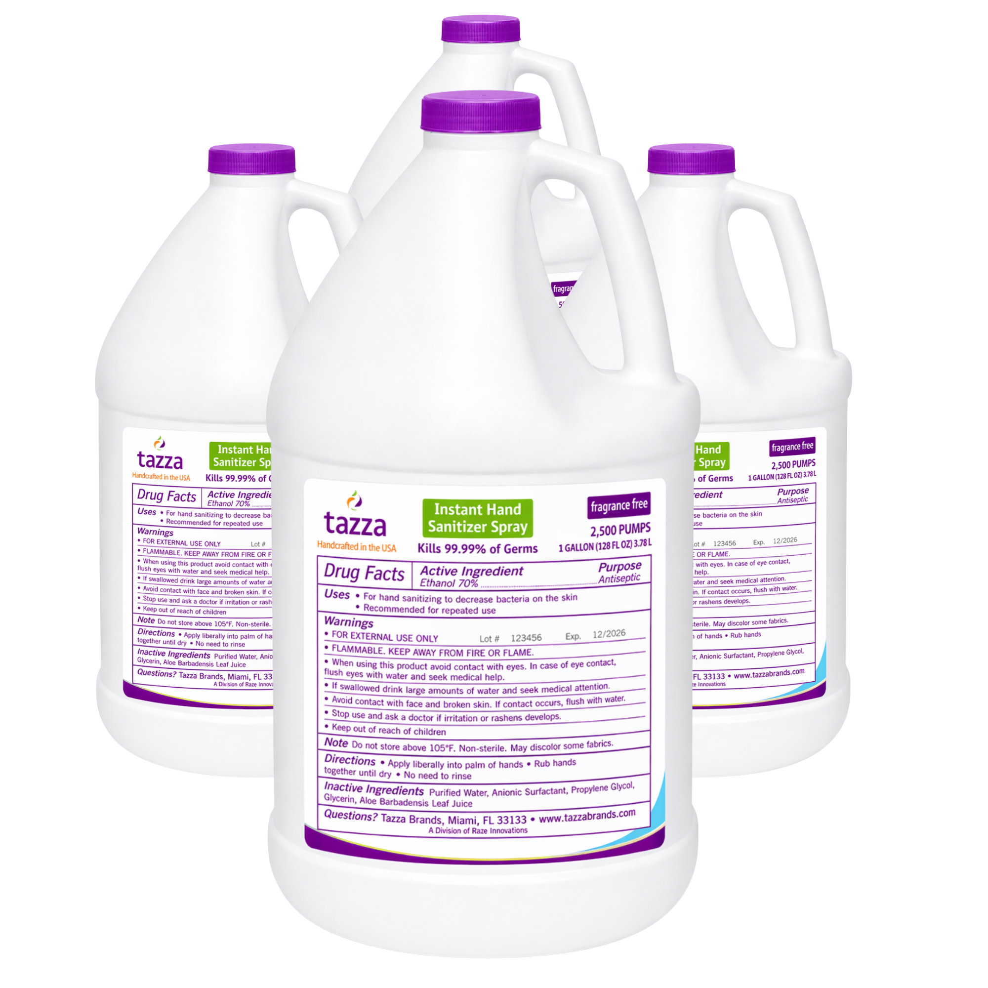 HAND SANITIZING FOAM  - 4 GALLONS