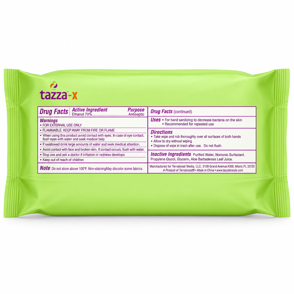 Wet Wipes - 30 x 80 Count (2,400 Total Wipes) - 70% Alcohol, Pre-Saturated Hand & Surface Cleaning Wipes