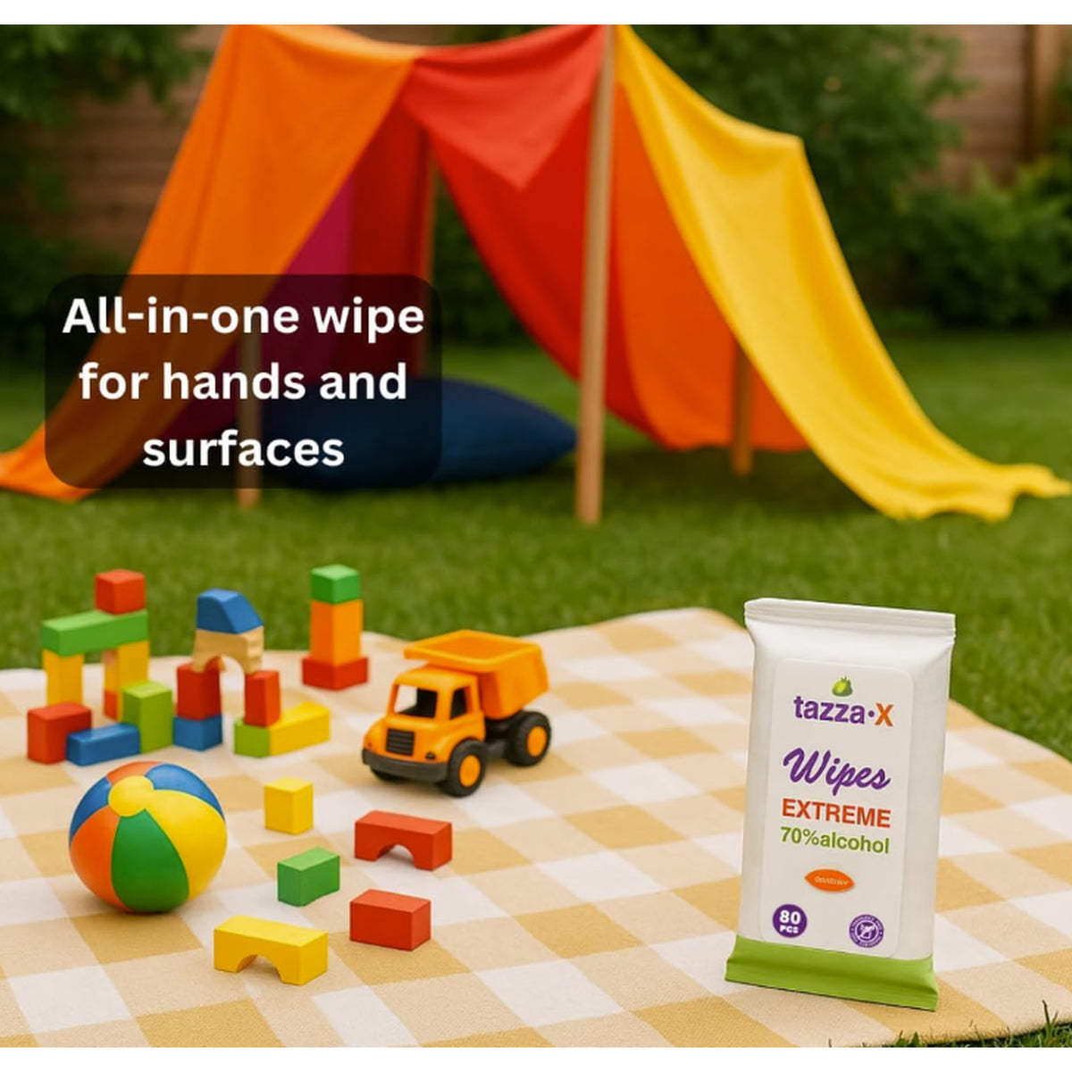 Wet Wipes - 30 x 80 Count (2,400 Total Wipes) - 70% Alcohol, Pre-Saturated Hand & Surface Cleaning Wipes
