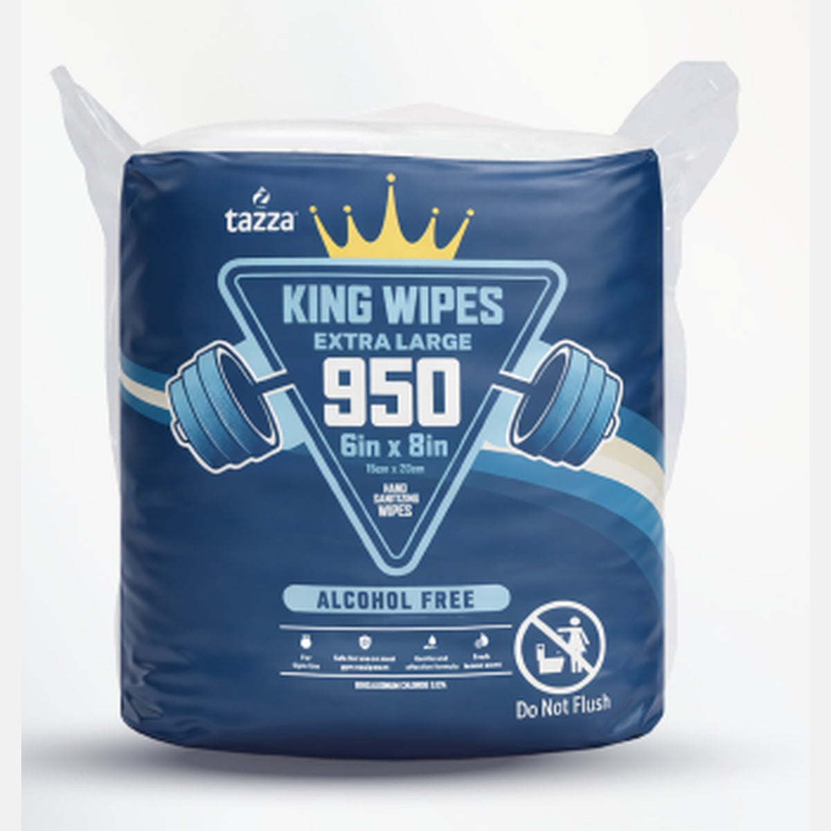 Tazza Premium Club Starter Kit – Premium Wipe Dispenser + King 950CT Wipes with Custom Signage