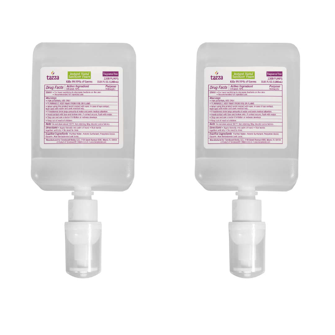 1000 ml Alcohol Foam Sanitizer 2 or 10 Pack